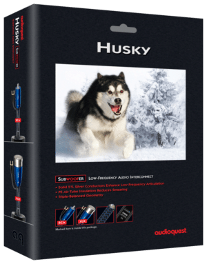 AUDIOQUEST HUSKY SUBKABEL XLR