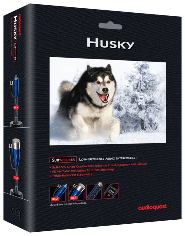AUDIOQUEST HUSKY SUBKABEL RCA