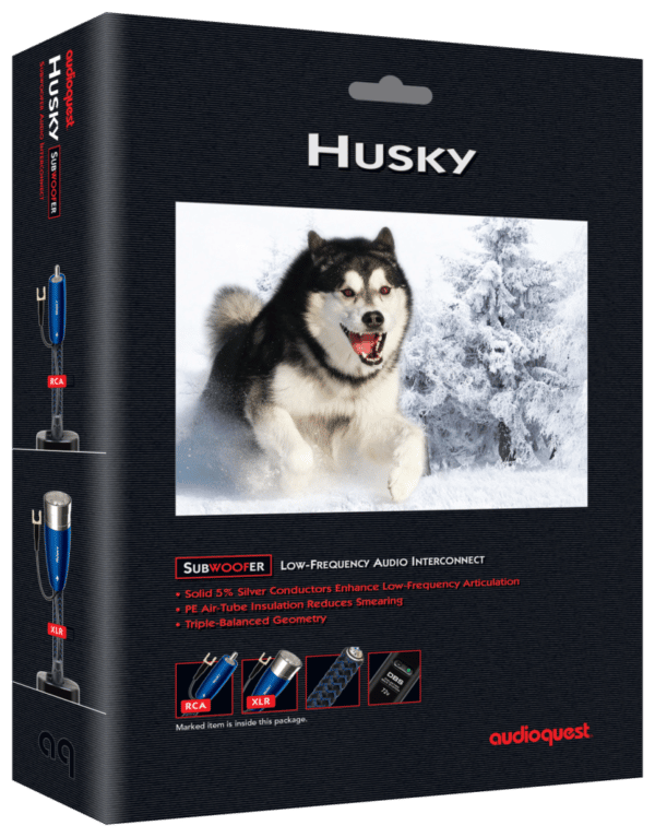 AUDIOQUEST HUSKY SUBKABEL XLR