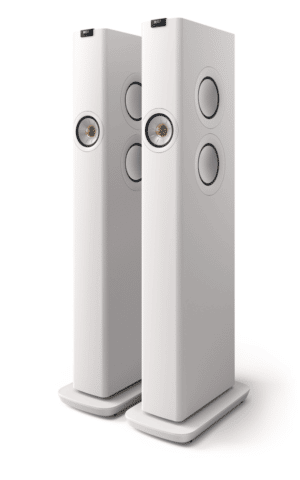 KEF LS60 wireless wit DRAADLOZE LUIDSPREKER
