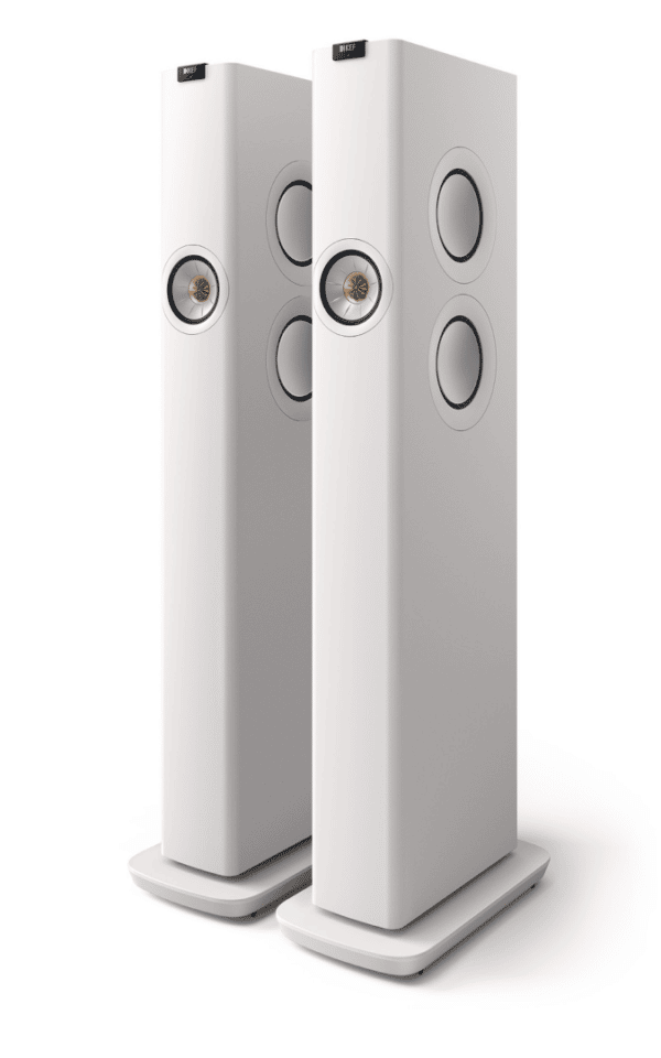 KEF LS60 wireless wit DRAADLOZE LUIDSPREKER