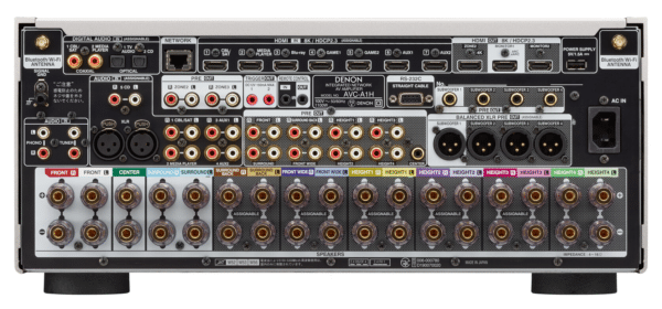 Denon AVCA 1H zilver RECEIVER - Afbeelding 4