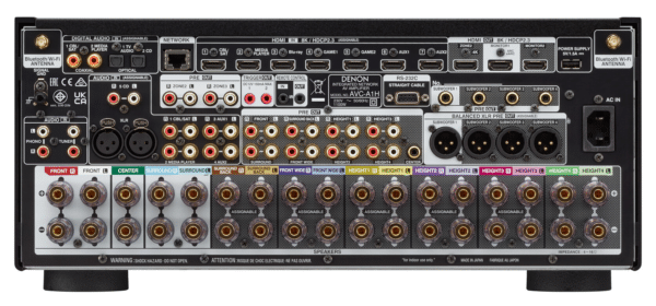 Denon AVCA 1H zwart RECEIVER - Afbeelding 11