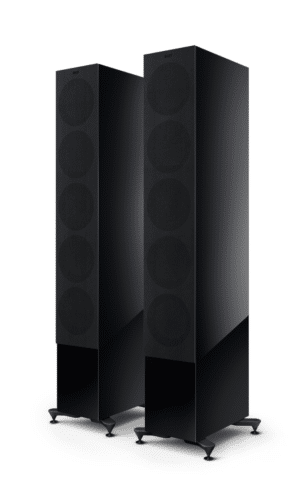 KEF R11 Meta zwart luidspreker