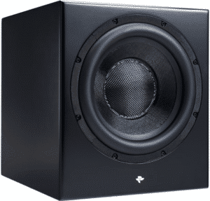 Totem KIN SUB10 zwart satijn SUBWOOFER