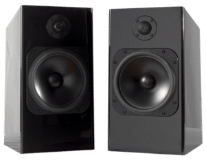 Totem FIRE V2 hooglans zwart luidspreker