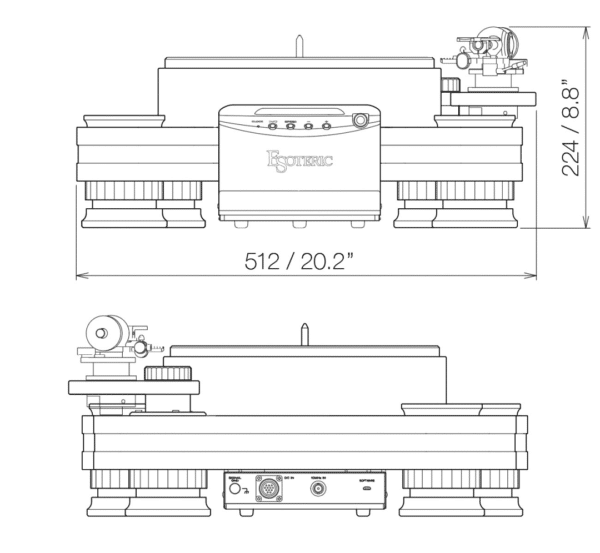 Esoteric GRANDIOSO T1 platenspeler - Afbeelding 9