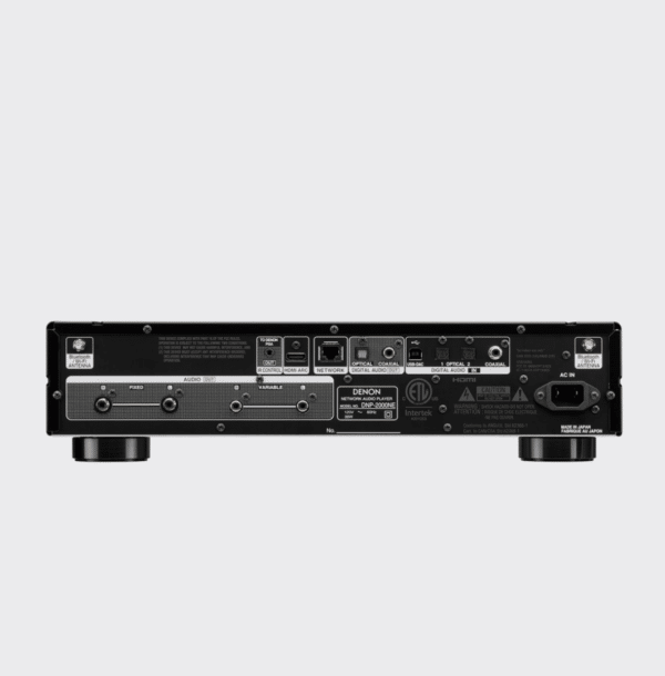 Denon DNP2000 NE Graphite Silver NETWERKSPELER - Afbeelding 5