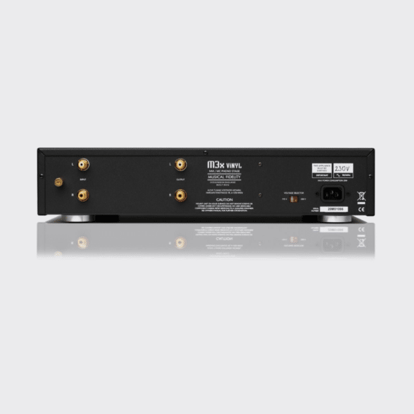 Musical Fidelity M3x VINYL zwart Phono versterker - Afbeelding 2