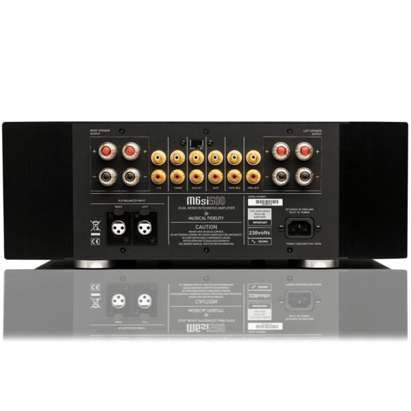 Musical Fidelity M6si 500 zwart VERSTERKER - Afbeelding 2