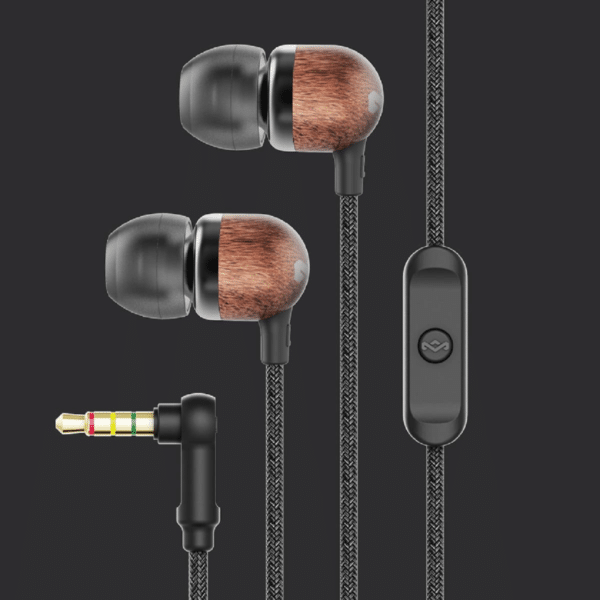House of Marley SMILE JAMAICA signature zwart 1knop remote hoofdtelefoon - Afbeelding 4