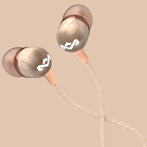House of Marley SMILE JAMAICA copper 1knop remote hoofdtelefoon - Afbeelding 4