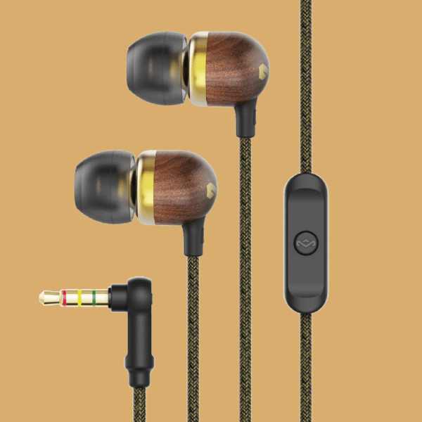 House of Marley SMILE JAMAICA brass 1knop remote hoofdtelefoon - Afbeelding 5