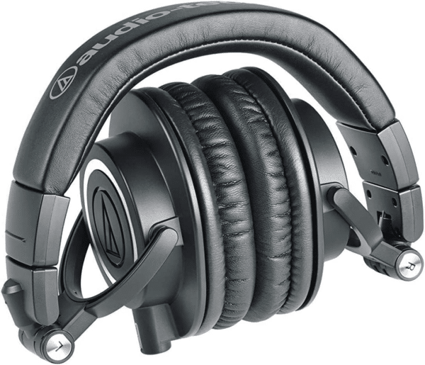 Audio  Technica ATH M50x zwart hoofdtelefoon - Afbeelding 3
