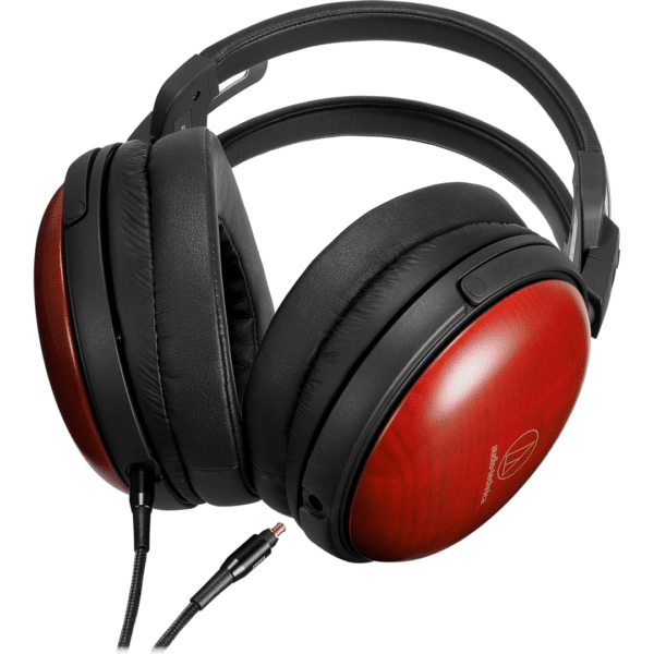Audio  Technica ATH AWAS/F rood hoofdtelefoon - Afbeelding 3