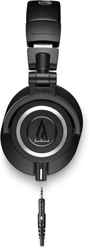 Audio  Technica ATH M50x zwart hoofdtelefoon