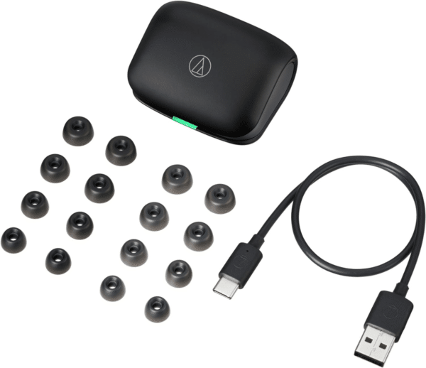 Audio  Technica ATH TWX7BK zwart hoofdtelefoon - Afbeelding 4