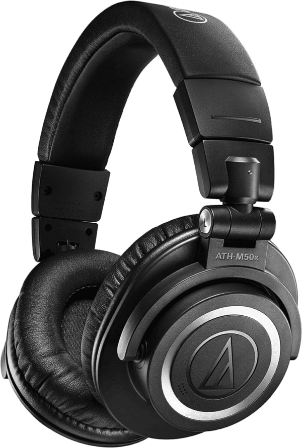 Audio  Technica ATH M50xBT2 zwart hoofdtelefoon - Afbeelding 3