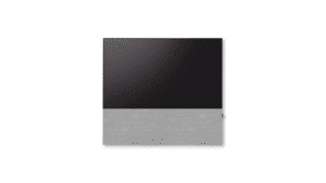 Canvas 55" Fabric structured grijs SOUNDBAR