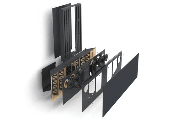 Canvas 55" Fabric organisch groen SOUNDBAR - Afbeelding 5