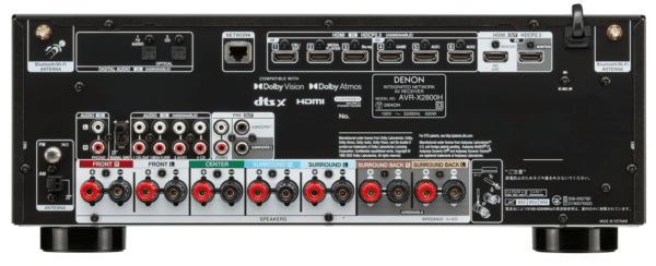 Denon AVRX 2800H RECEIVER - Afbeelding 5