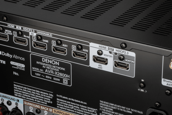 Denon AVRX 2800H RECEIVER - Afbeelding 10