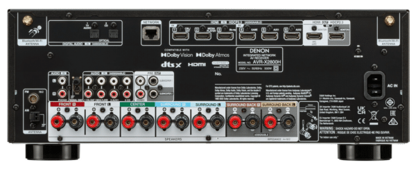 Denon AVRX 2800H RECEIVER - Afbeelding 14